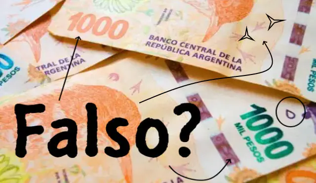 billetes falsos